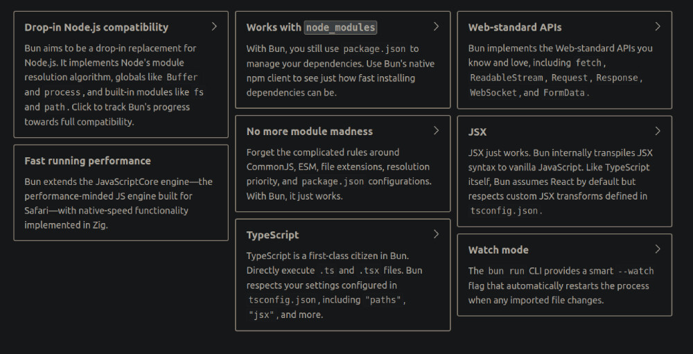 screenshoot fonctionnalités